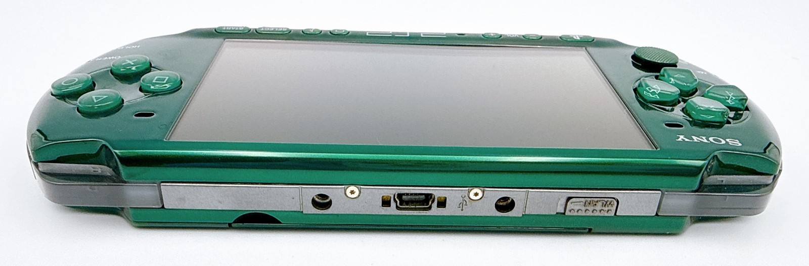 Sony PSP-3000 PSP 3000 Console Green Rare Color Region free – Excellent
