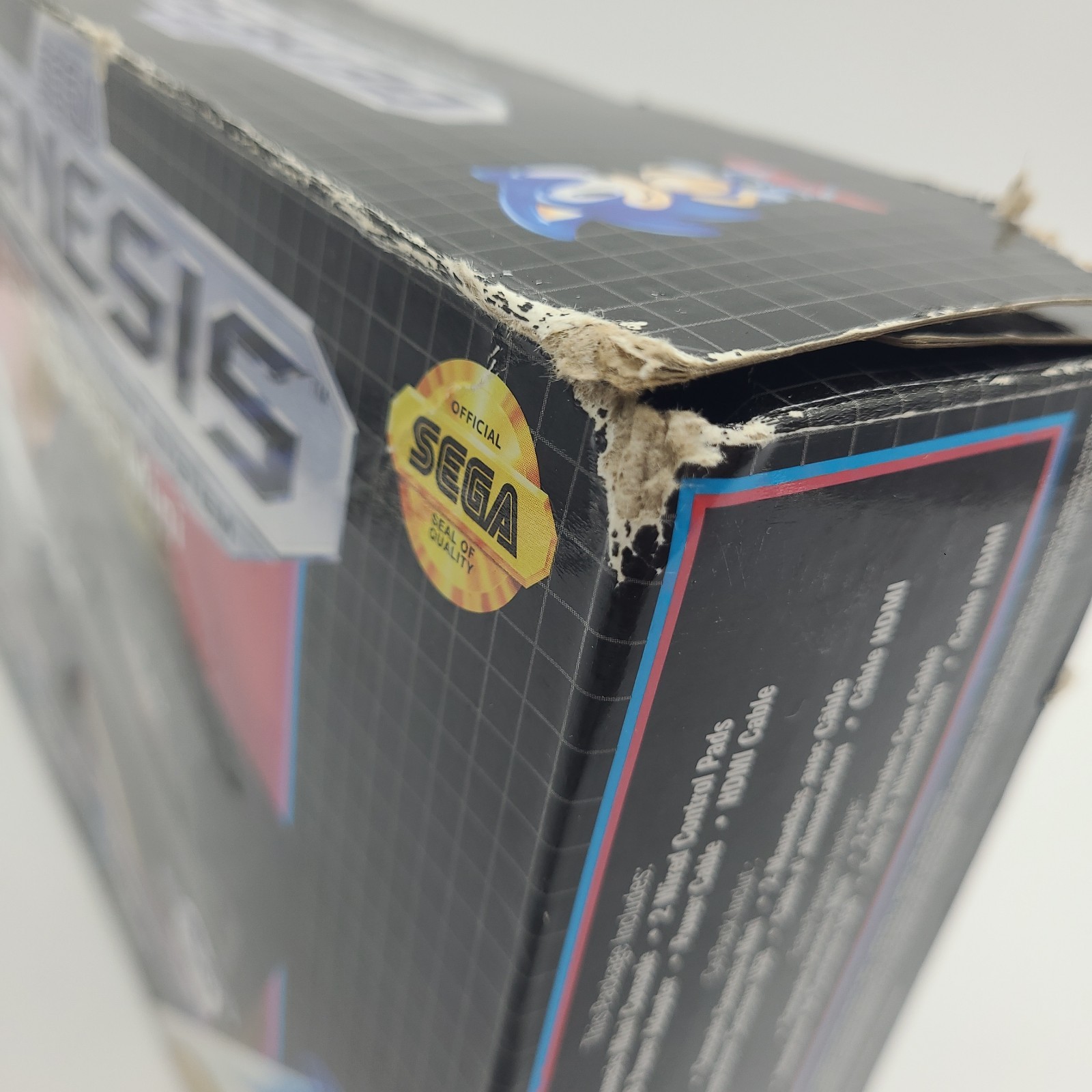 SEGA Genesis Mini Home Game Console – Black With The Box Tested