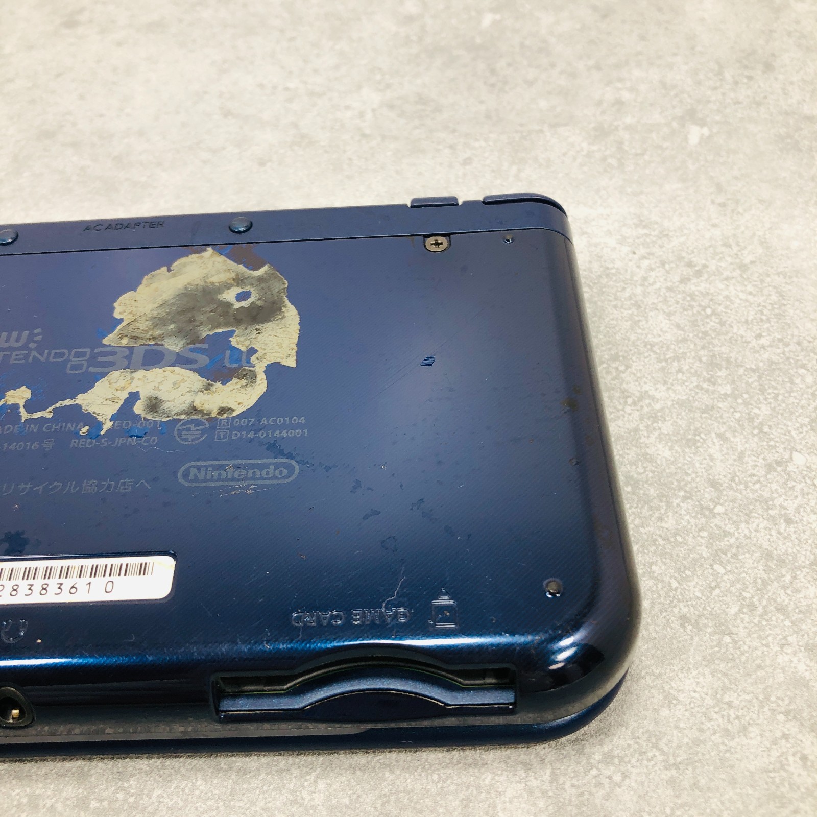 [EX+1] New Nintendo 3DS LL XL Metallic Blue console NTSC-J RED-001 26-06-26