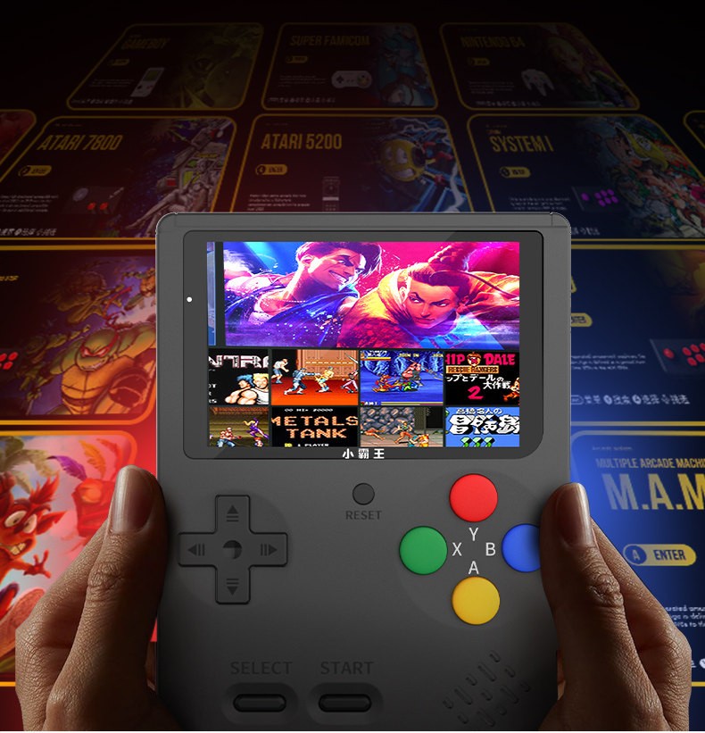 Subor Q2MXA Handheld Gaming Console 4.1»IPS 1000mAh New in Stock
