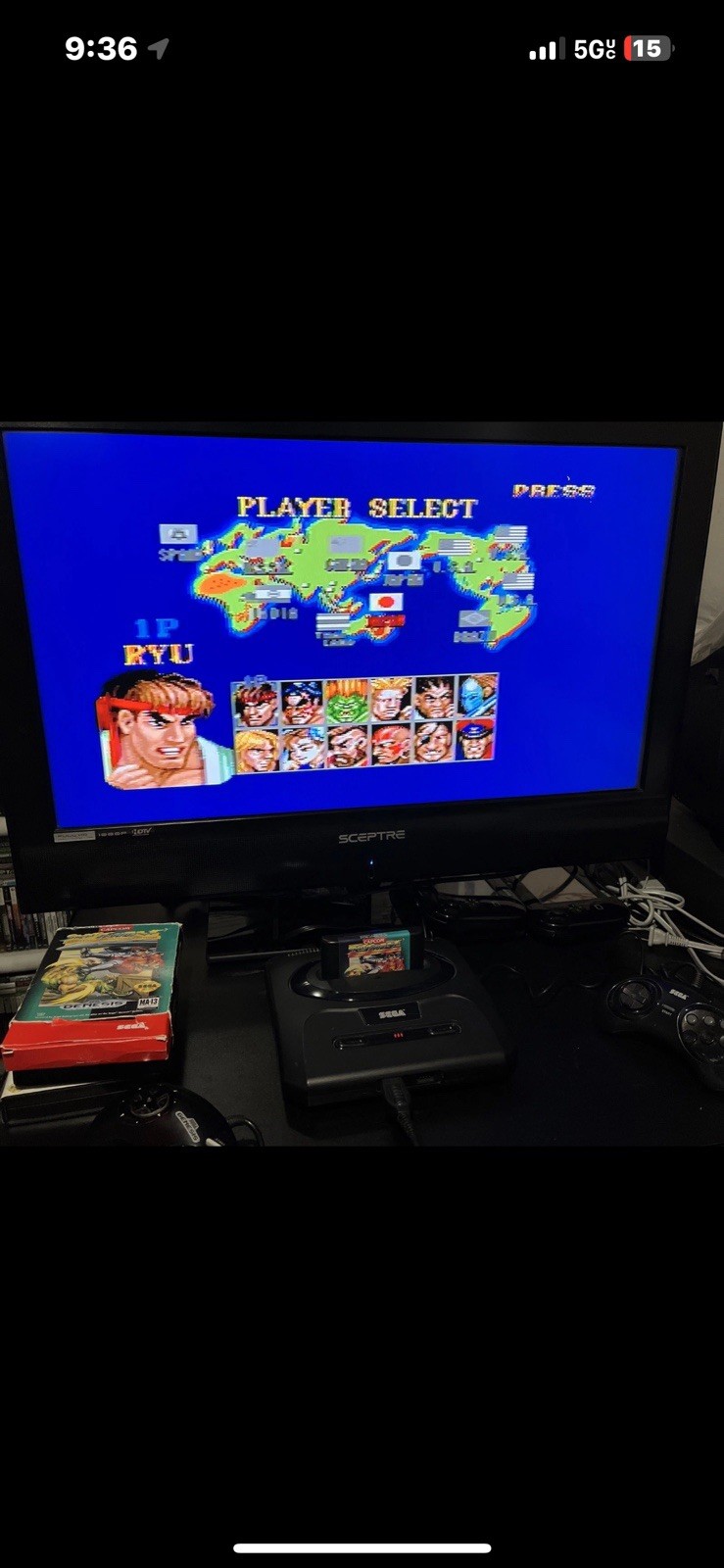 Sega Genesis System & Games