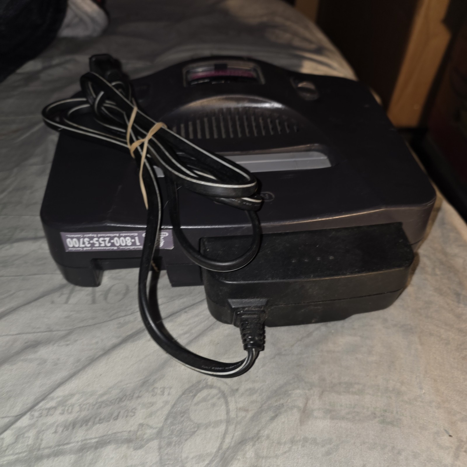 Nintendo 64 System 32MB Home Console – Charcoal Gray Working