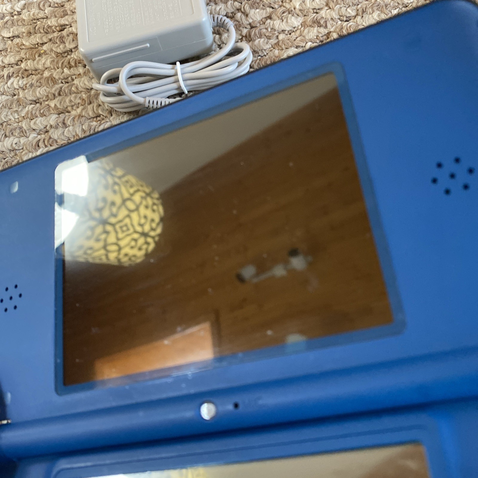 Nintendo DSI XL Blue Handheld Console Wi-Fi Capability w Charger Tested USA