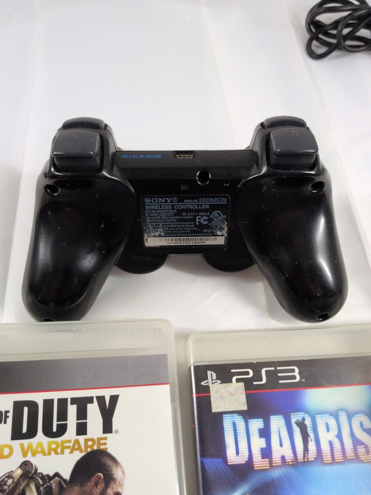 Sony PlayStation 3 250GB PS3 Super Slim CECH-4001B Black Tested 11 Games Bundle
