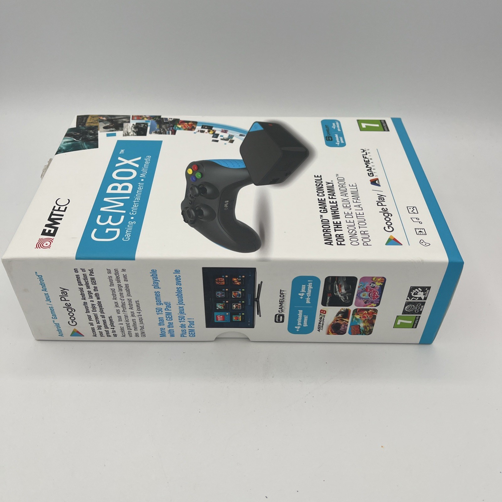EMTEC GemBox Android Game Console – New In Box