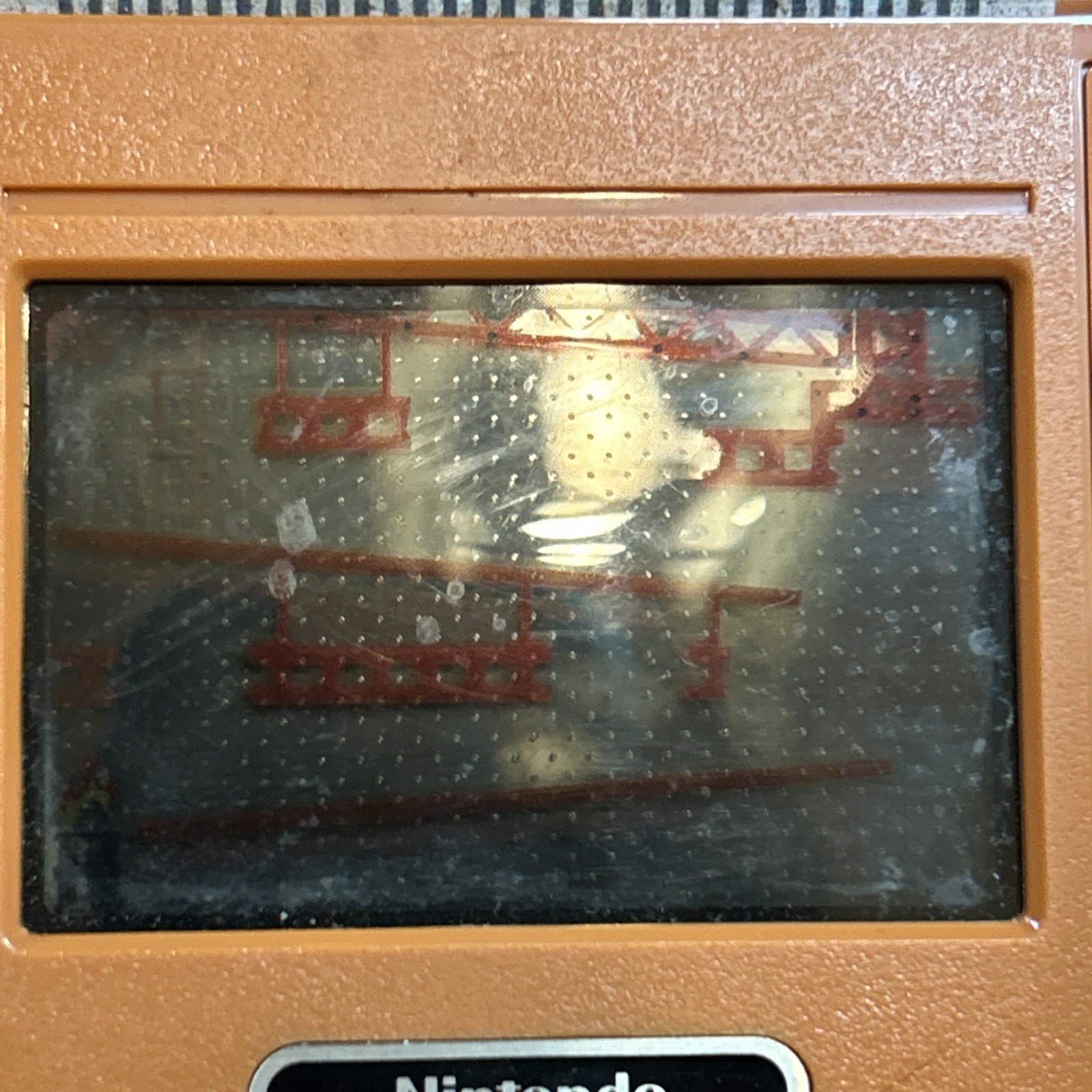Nintendo Game & Watch Donkey Kong Model DK-52 Japan Made 1982 Partially Working
