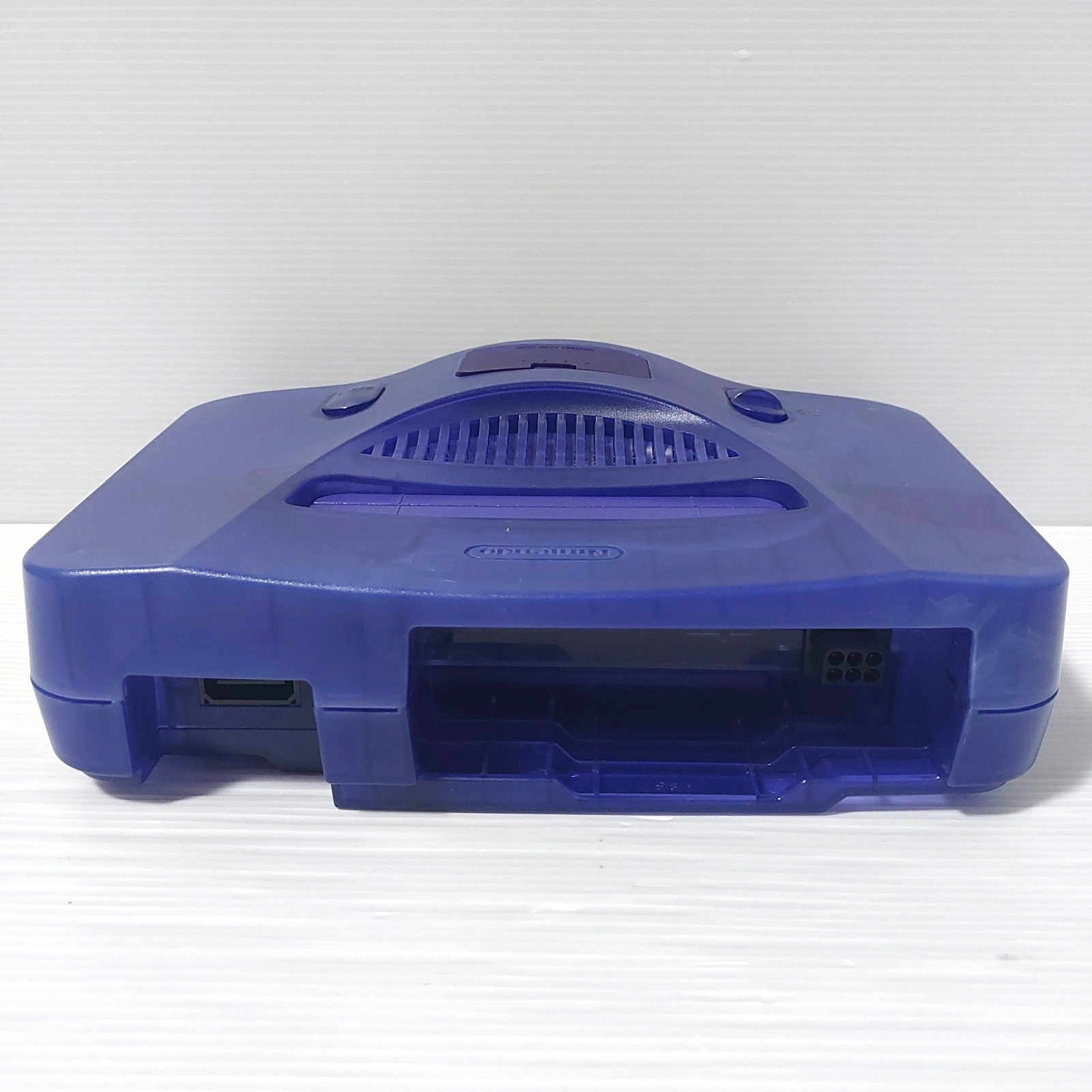 Nintedon64 N64 Midnight Blue Console NUS-001 Region free w/ 2 controllers Japan