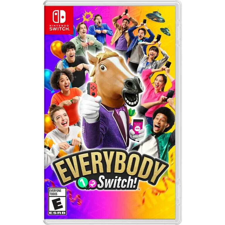 Everybody 1-2 Switch! Nintendo Switch New Sealed (Multiplayer, 2023 Party)