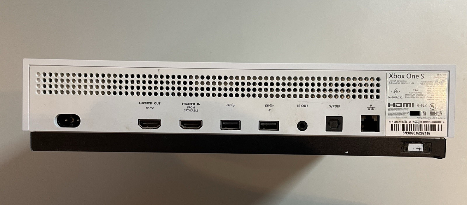 Microsoft Xbox One S 1TB Console Only