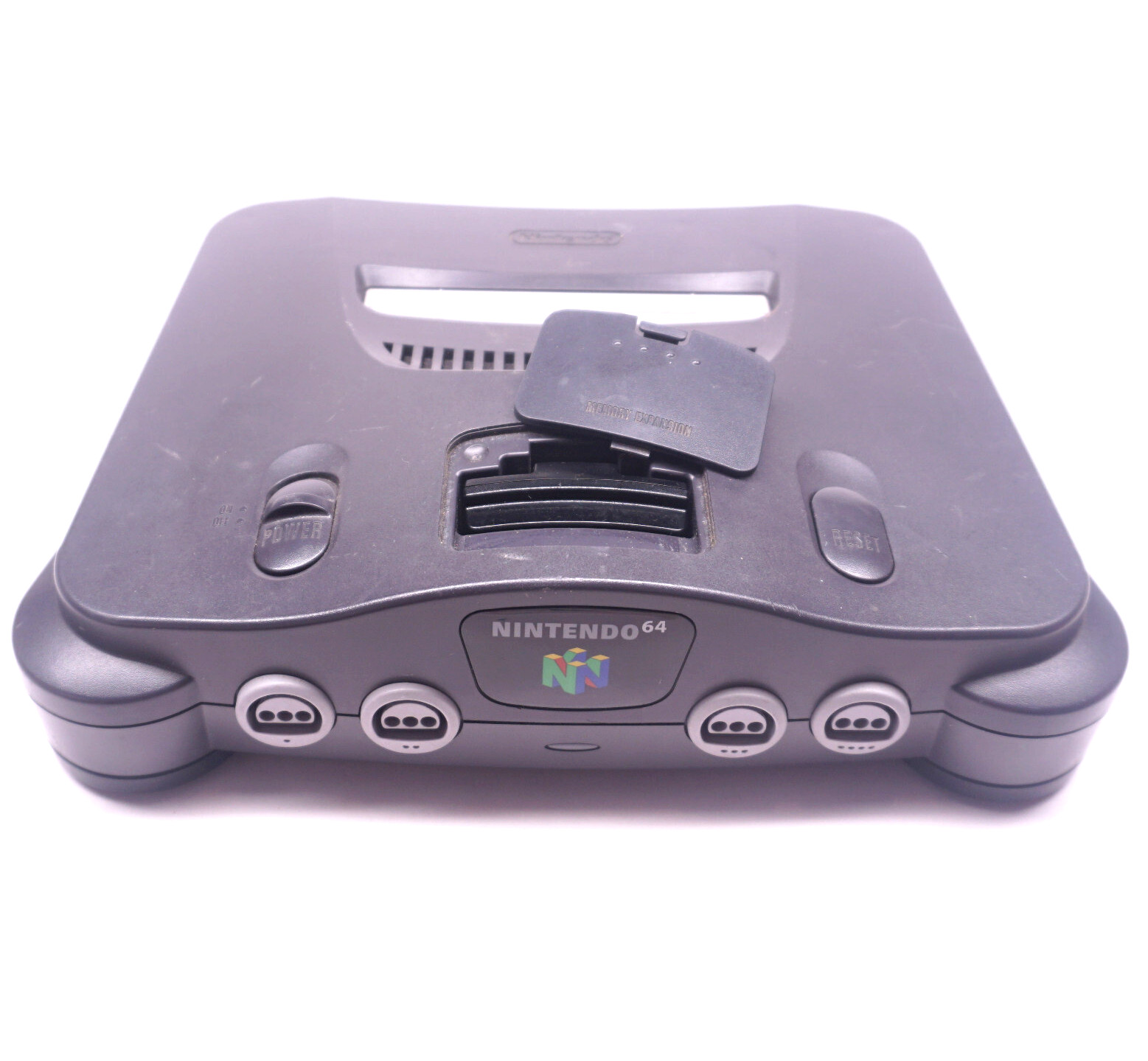 Nintendo 64 Charcoal Gray N64 Launch System Console Only & Jumper Region Free