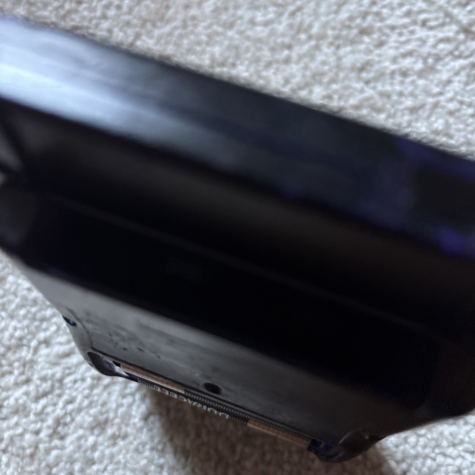 Nintendo Game Boy Color PURPLE(painted Black)WORKING