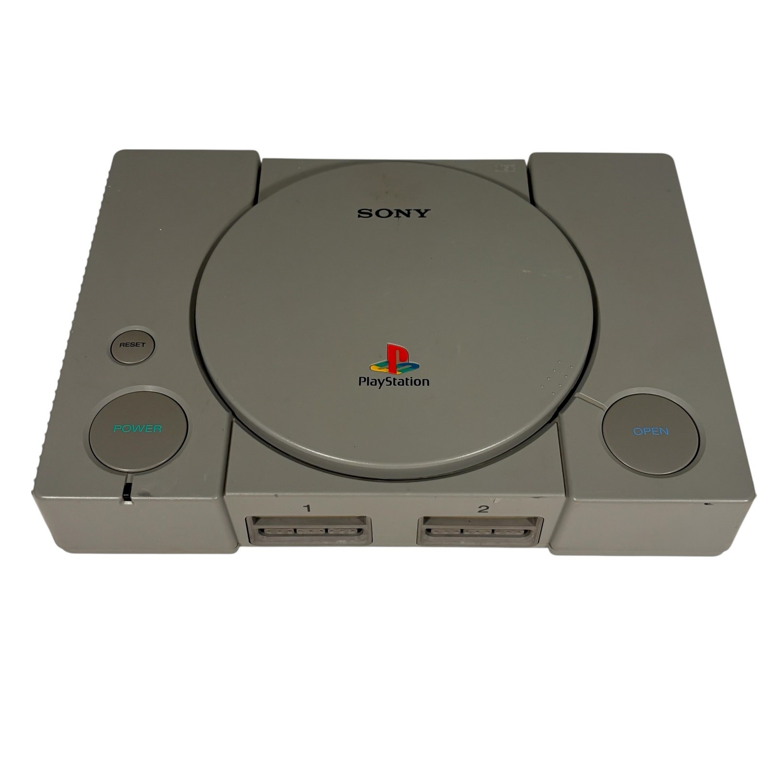Sony Playstation 1 PS1 Game Console 3 Remotes Cables Game Enhancer TESTED WORKS