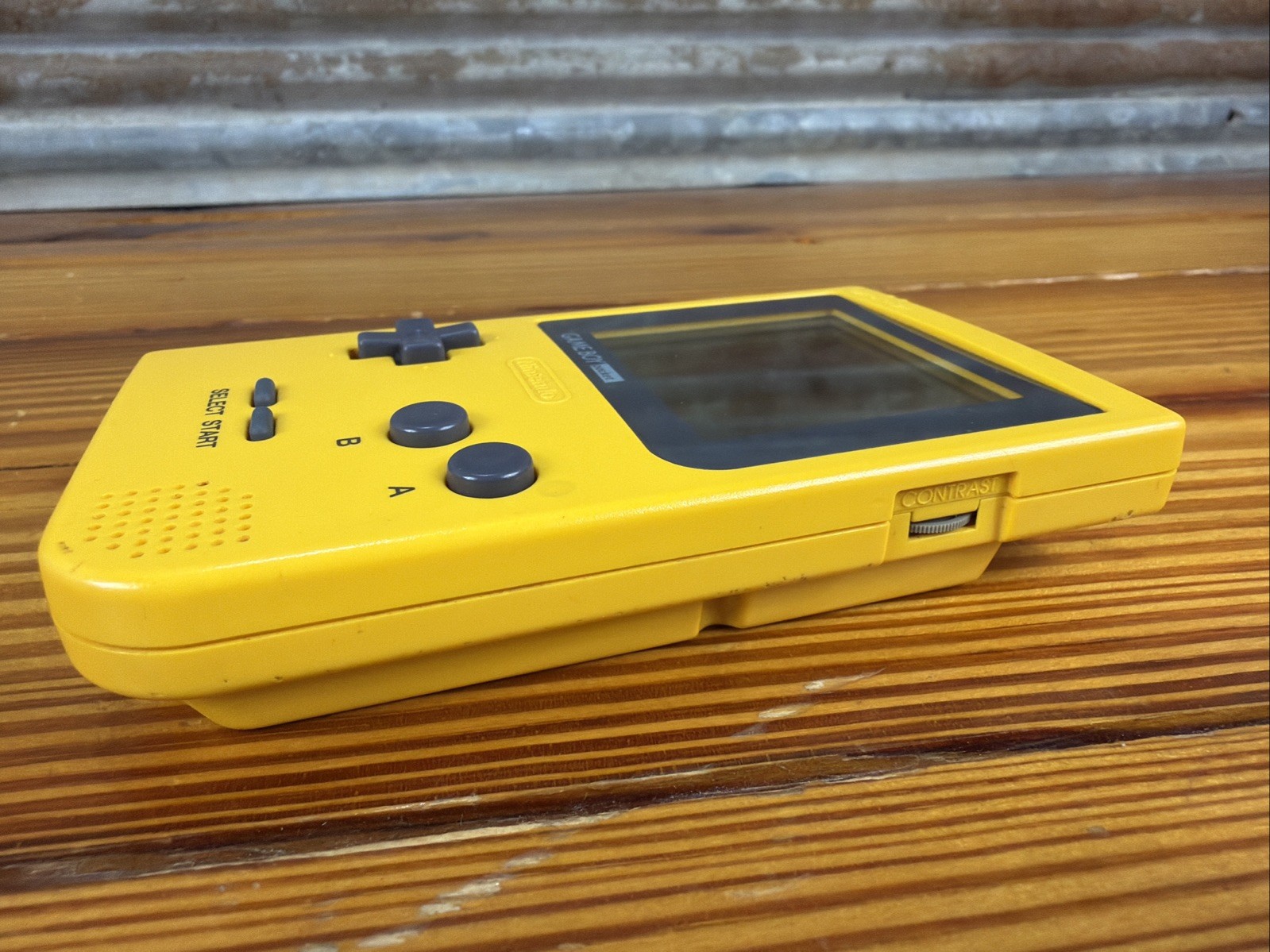 Nintendo Game Boy Pocket Yellow Model MGB-001 Non-Working Parts Only