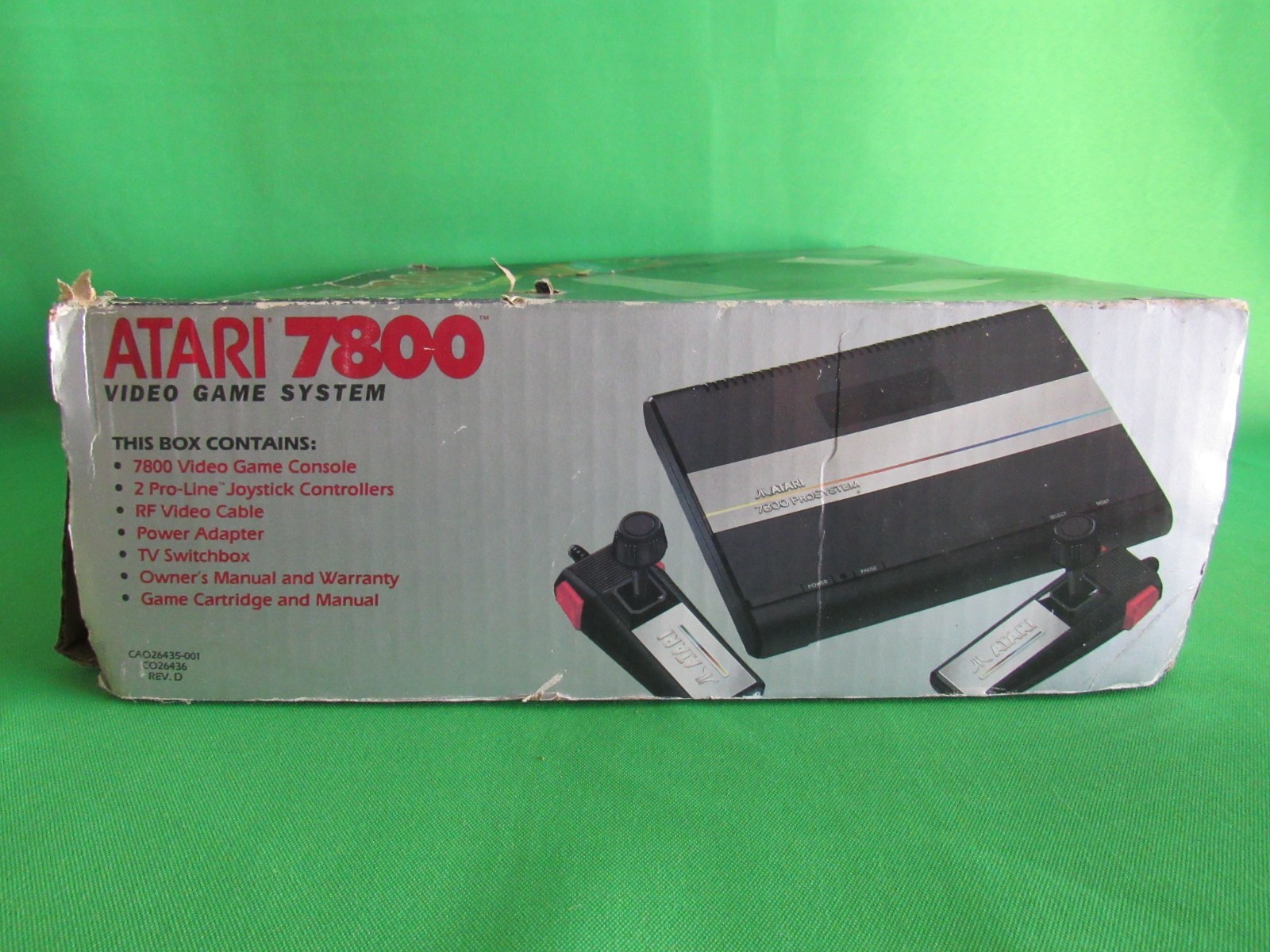 Atari 7800 Video System BOX ONLY – no console or games