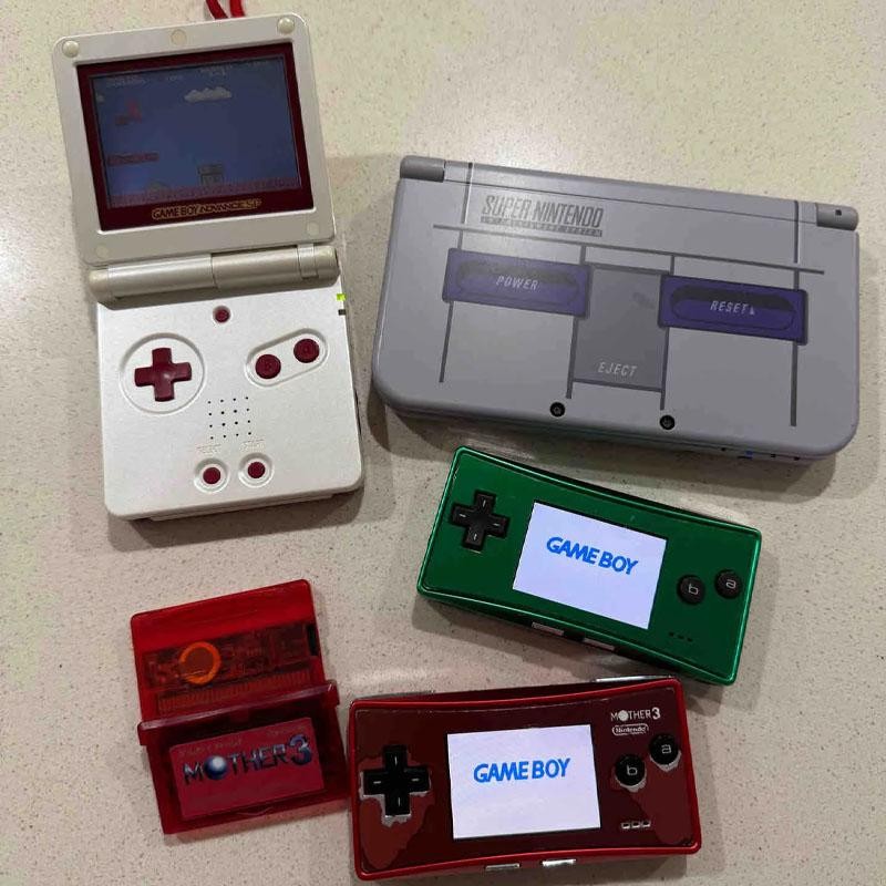 Frontlight/Backlight Screen Mod Kit for Nintendo Game Boy Advance GBA SP Retro H