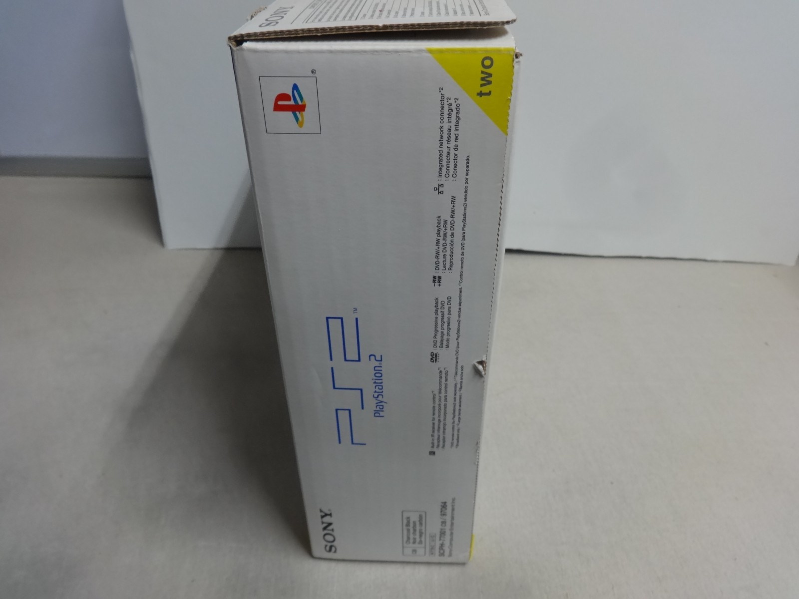 OEM Sony PS2 SLIM Video Game System Playstation-2 SCPH-77001 MINTY CIB Console