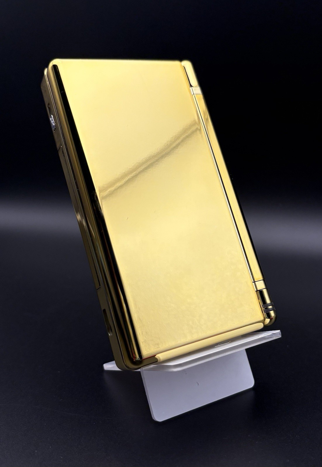 Custom Gold Chrome USB-C DS lite with Silver Accents — Brand New Screens