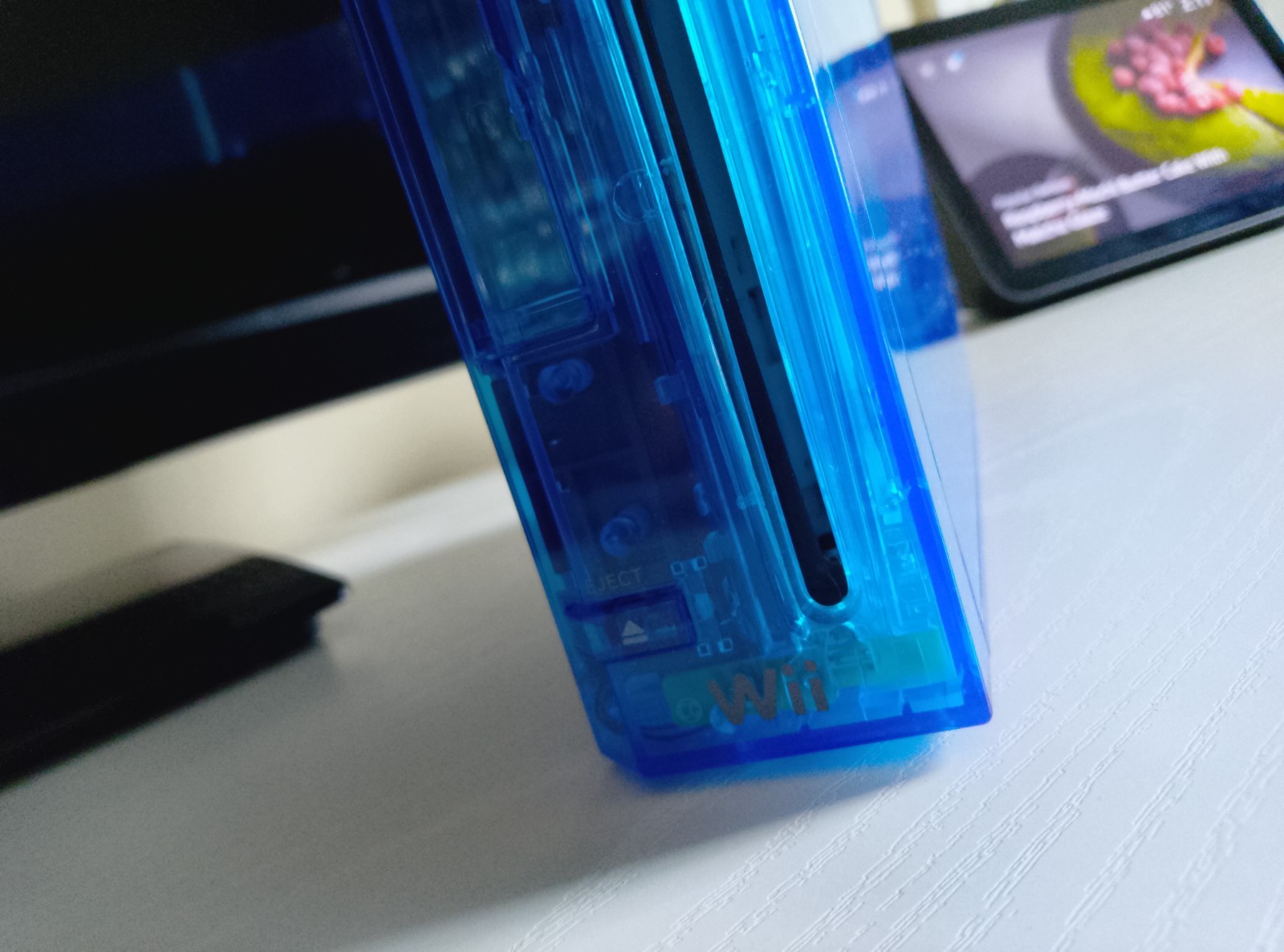 Custom Transparent Blue Wii Console Nintendo Wii Custom Wii Tested Working