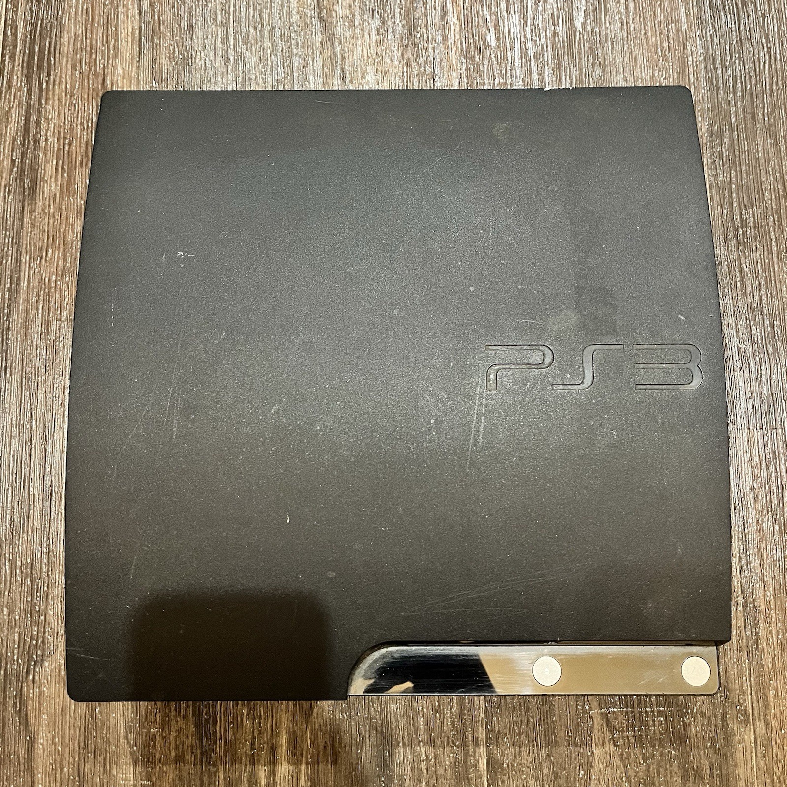 Sony PlayStation 3 PS3 Slim Black Console CECH-2001A For Parts Or Repair