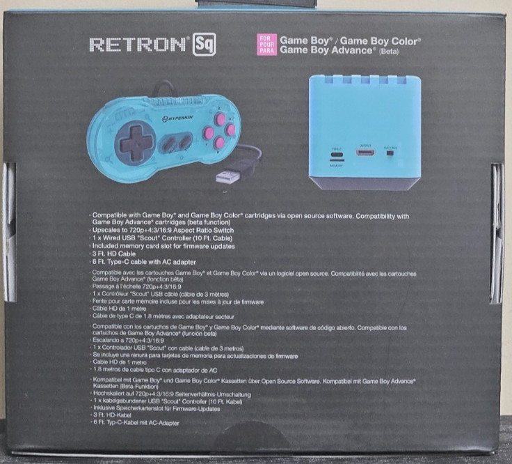 Hyperkin RetroN Sq: HD Gaming Console for Game Boy/Color/ Game Boy Advance