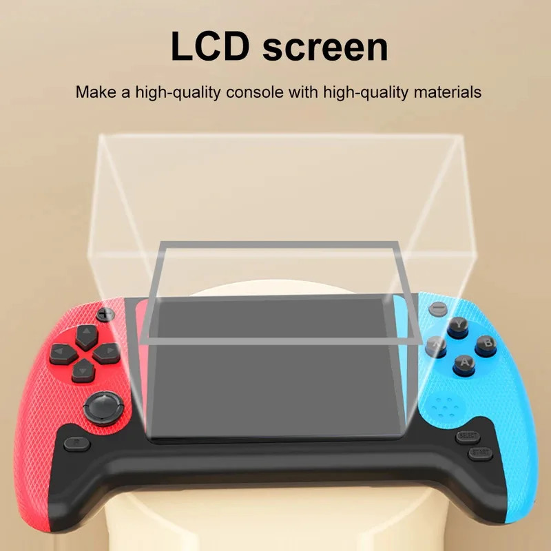 Retro Handheld Game Console 3.5Inch LCD Screen Built-In 500 Games Gaming Console