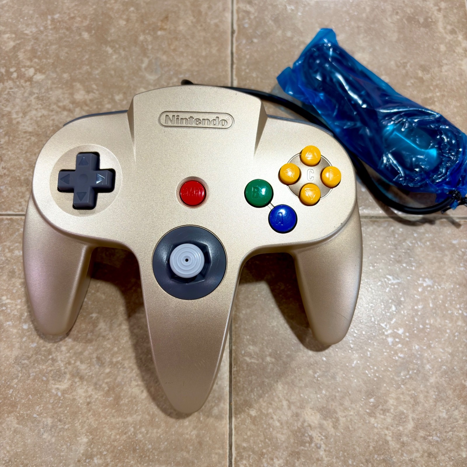 GOLD Nintendo 64 CIB N64 Console Complete In Box REGION FREE NTSC JPN/USA TESTED