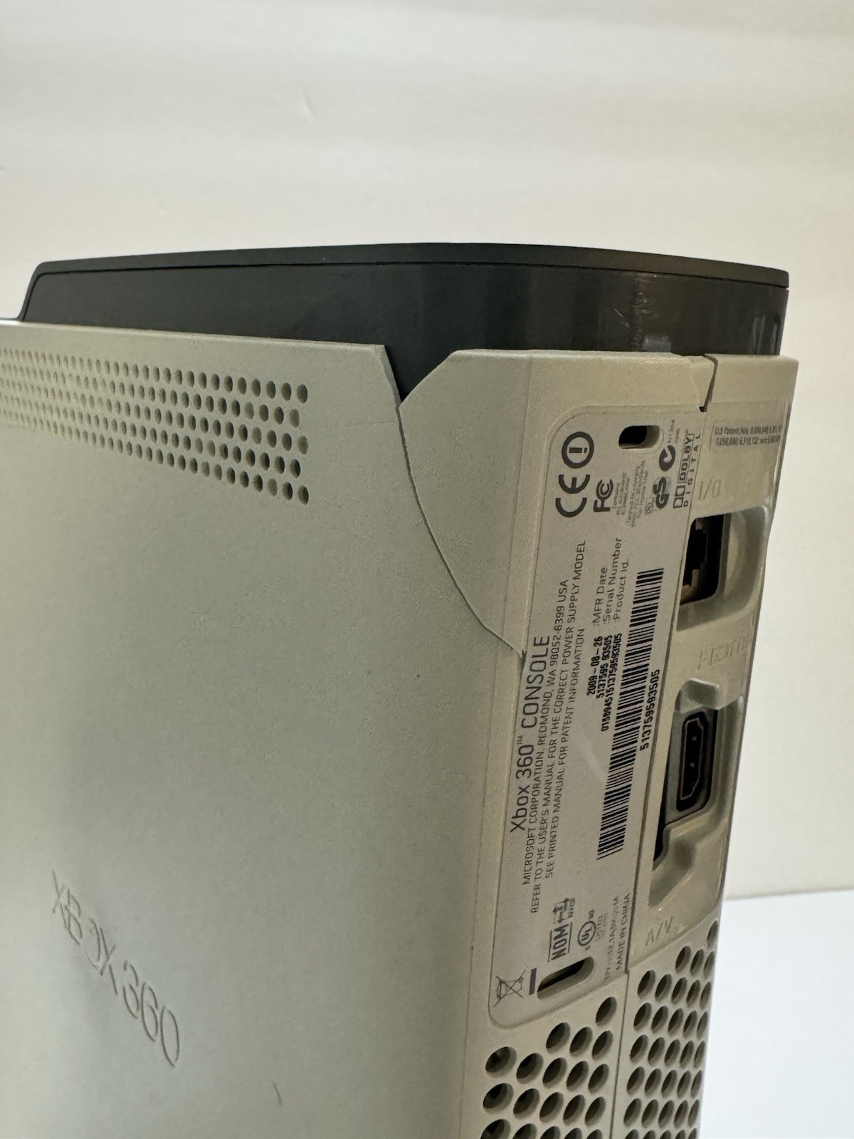 Microsoft Xbox 360 60GB Console w Controller/Cables, Check Photos