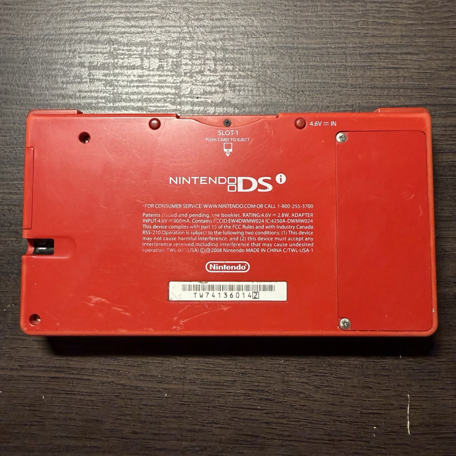 Nintendo DSi Matte Red Portable Game Console