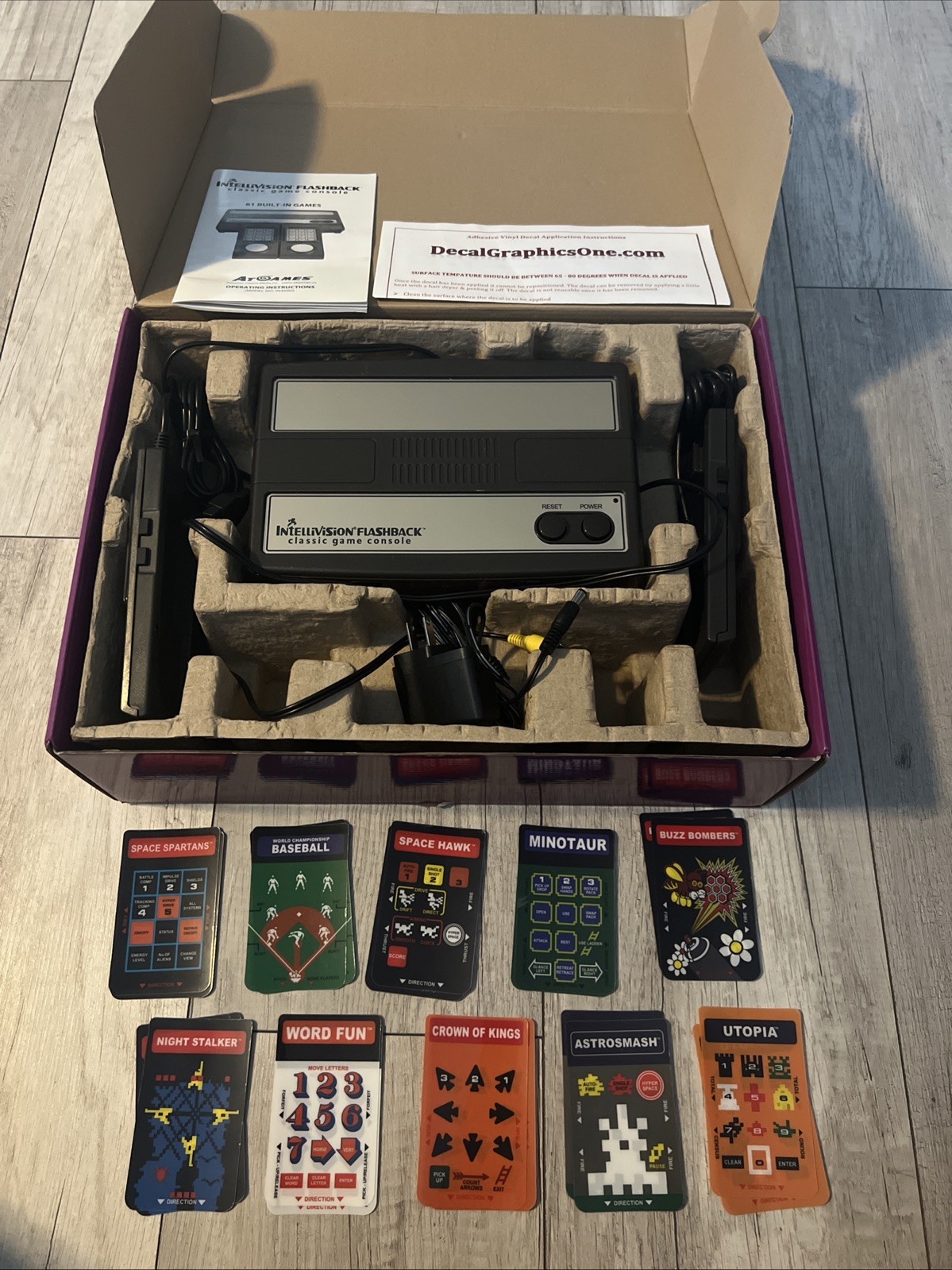 Intellivision Flashback Classic Console – 61 Retro Games – Plug N Play Set Used
