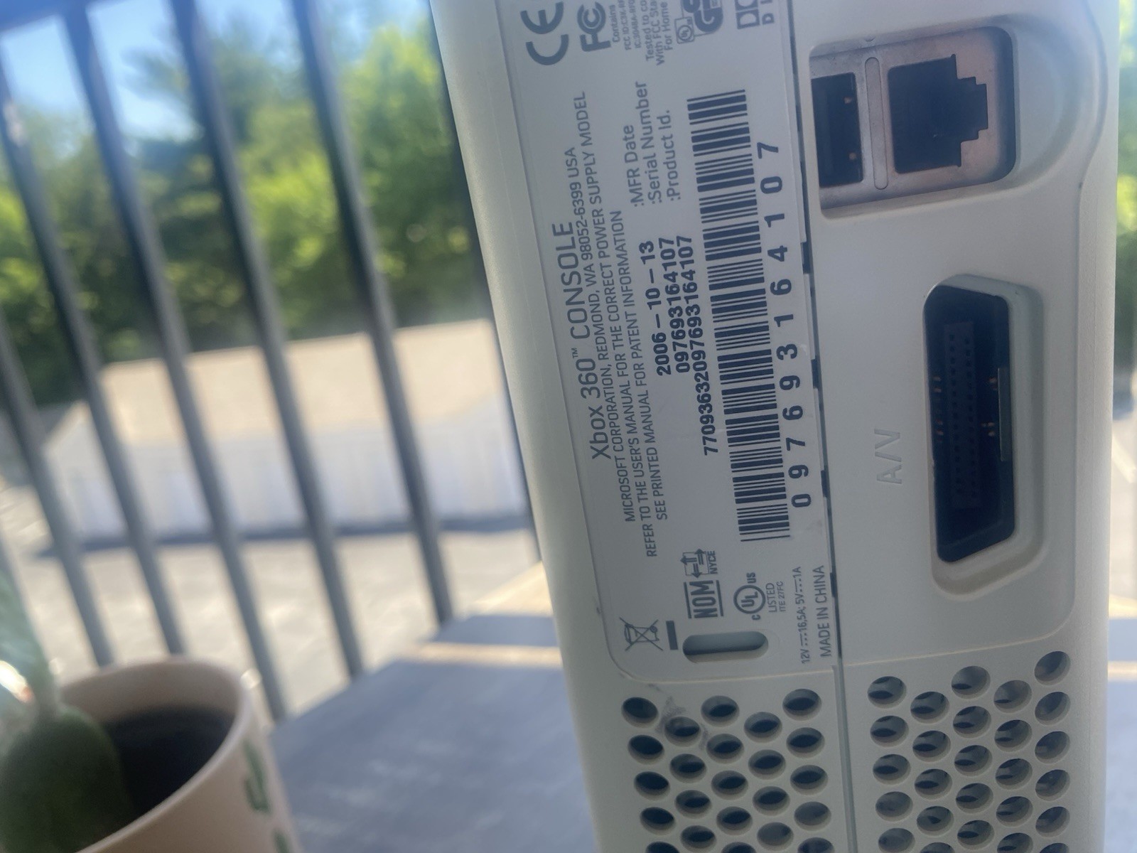 Microsoft Xbox 360 White NXE dash 7371 *updated description please read!!*