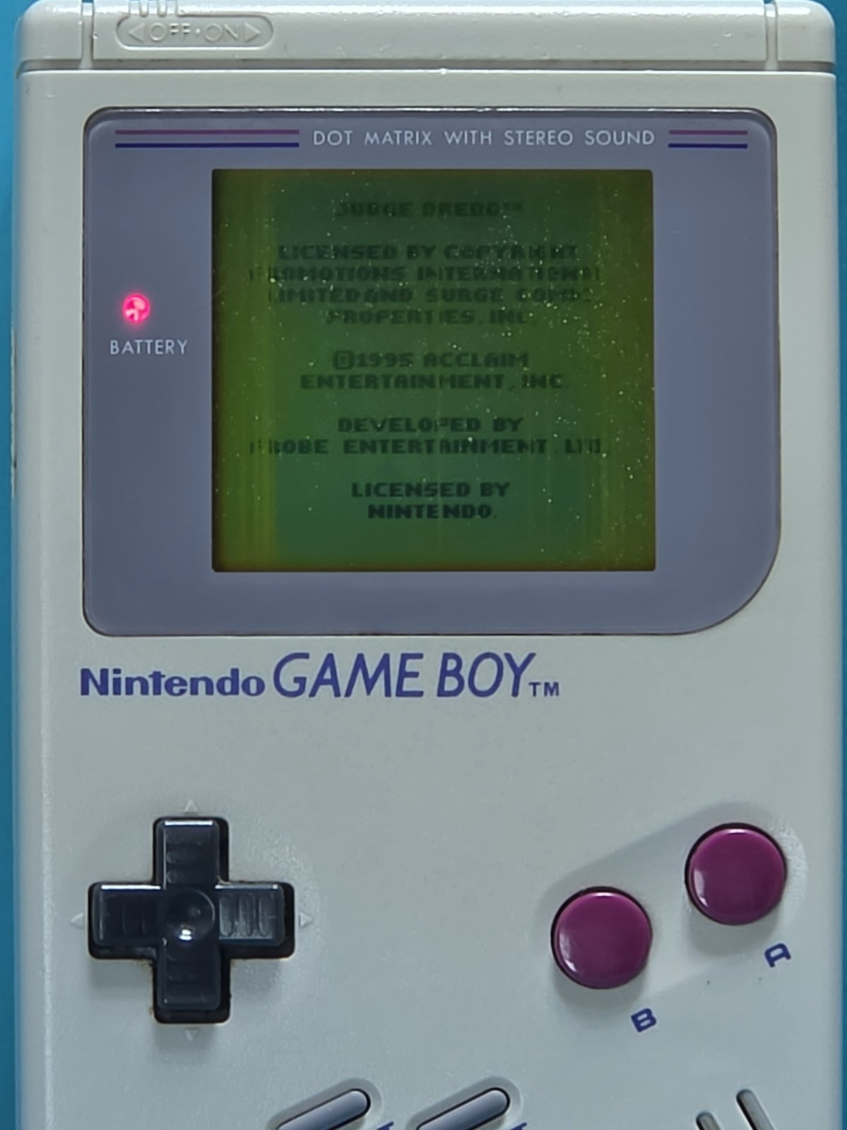 Vintage Nintendo Gameboy Console Bundle DMG-01 First Edition 1989 *As Is*