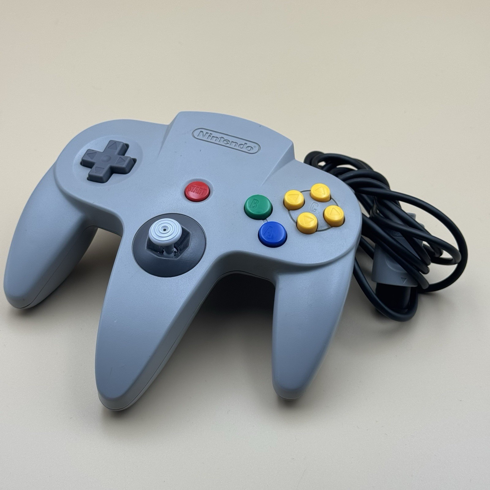 Nintendo 64 System (Charcoal Gray, 32 MB) w/ Expansion Pack – Tested/Cleaned