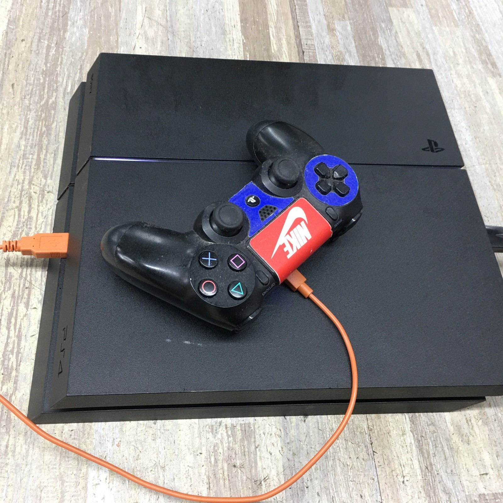 Sony PlayStation 4 PS4 CUH-1215A Black Gaming Console TESTED 500GB System