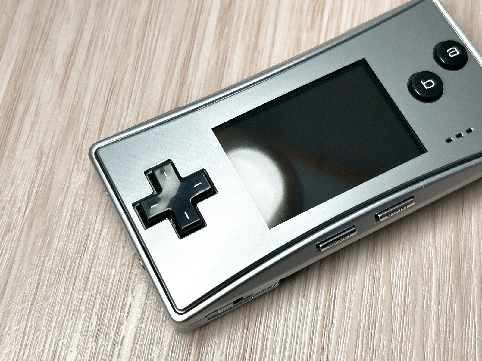 Nintendo GameBoy Micro Silver Console Tested w/ OEM AC Charger – Near Mint