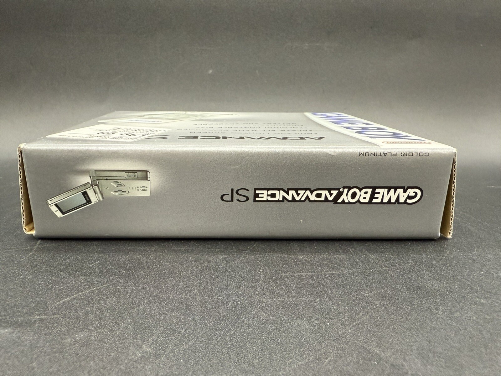 Nintendo Game Boy Advance SP Silver AGS-001 CIB GBA Complete NM MINTY ALL ORG