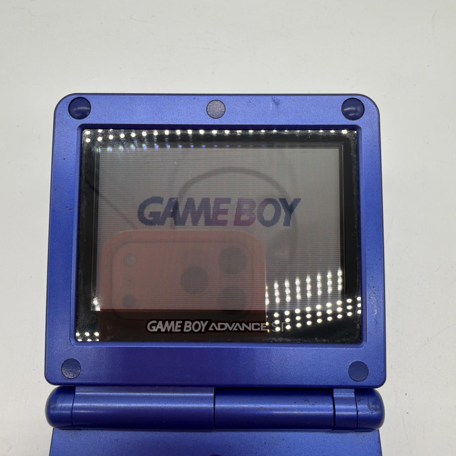Nintendo Game Boy Advance SP AGS-001 Cobalt Blue Tested Working New Battery
