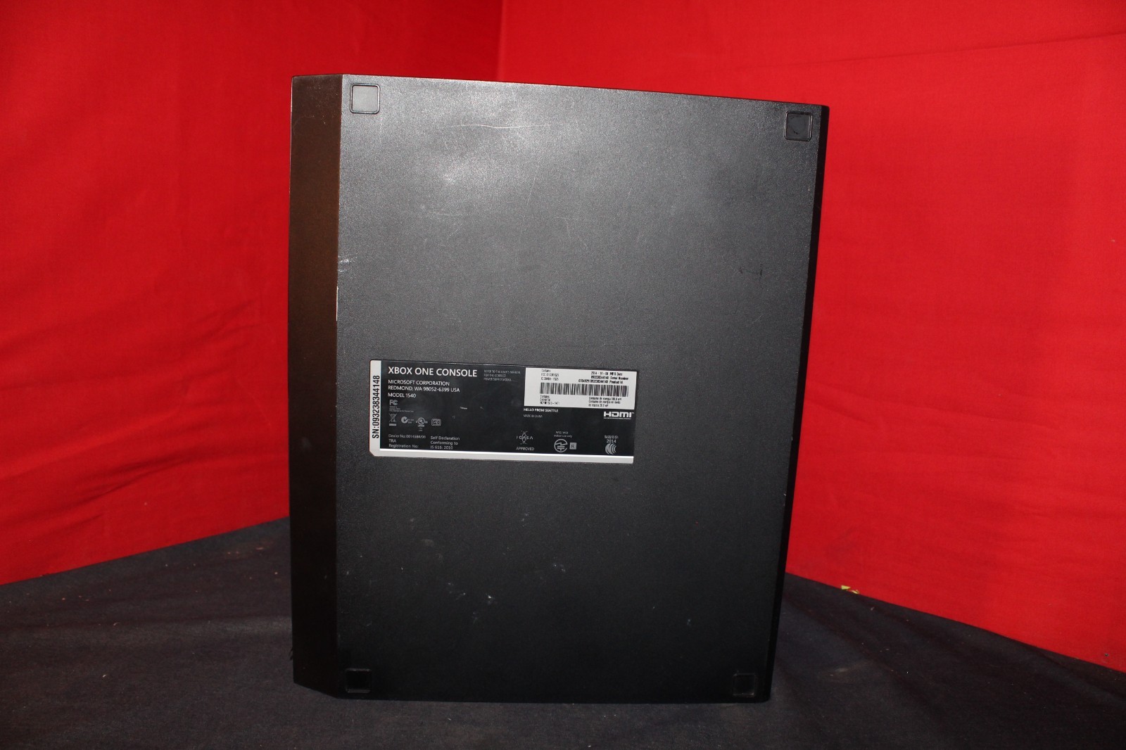 Microsoft Xbox One 500GB 1540 Black – Console Only – TESTED – AO4076101