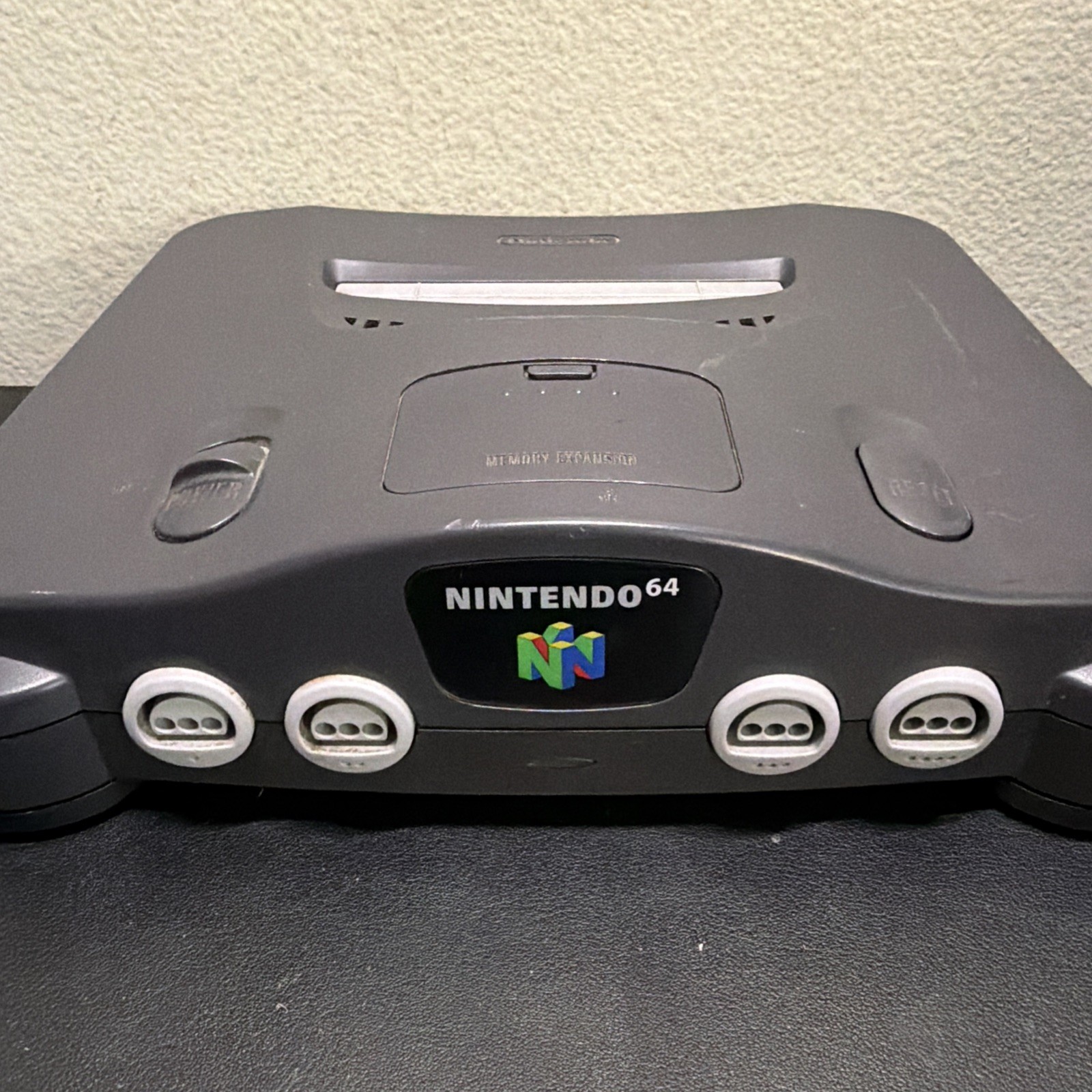Nintendo 64 N64 Console Gaming System Only NUS-001 Black Console Only No Jumper