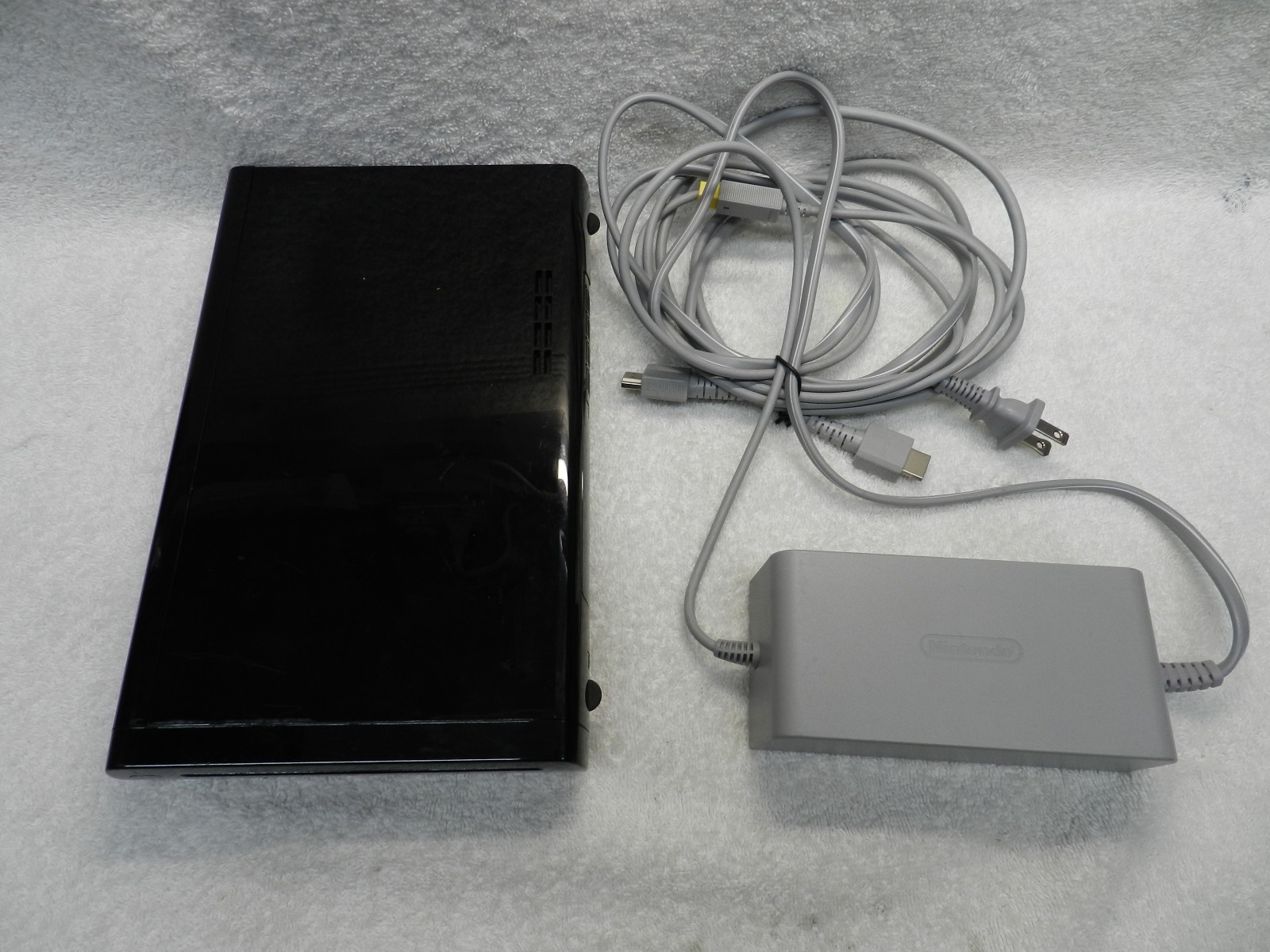 Nintendo Wii U WUP-101(02) 32GB Black Tested & Works!