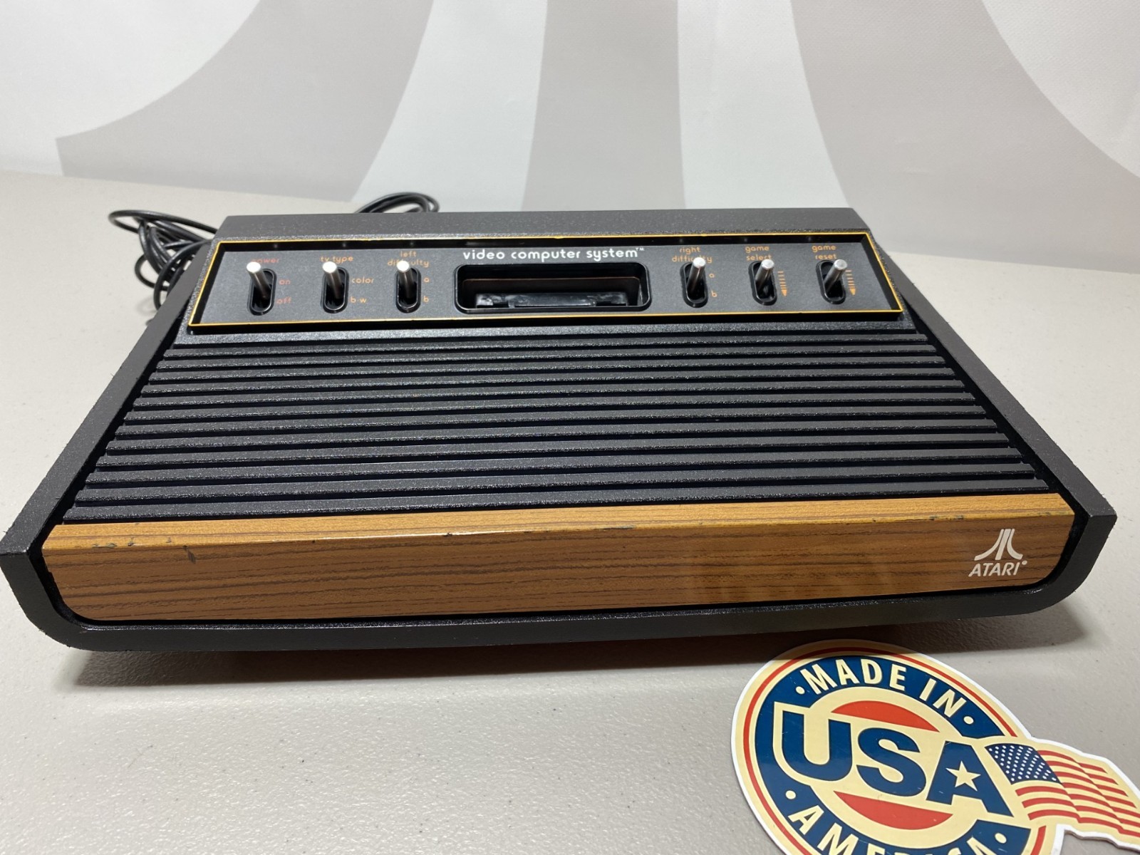 Atari CX2600 ‘Heavy Sixer’ 1977 Console Sunnyvale *RARE!!*