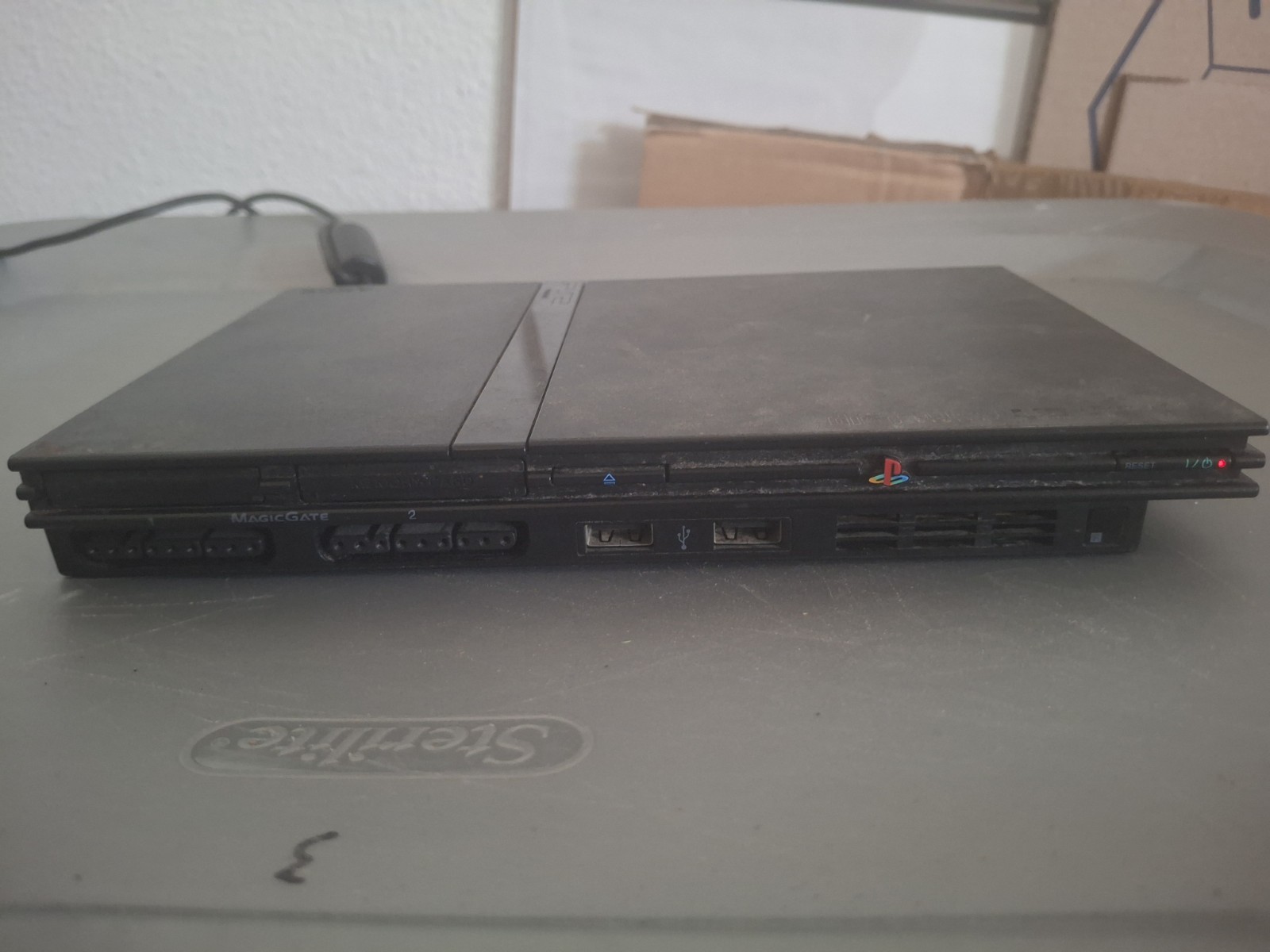 Sony PlayStation 2 PS2 Slim (SCPH-70012) For Parts Or Repair