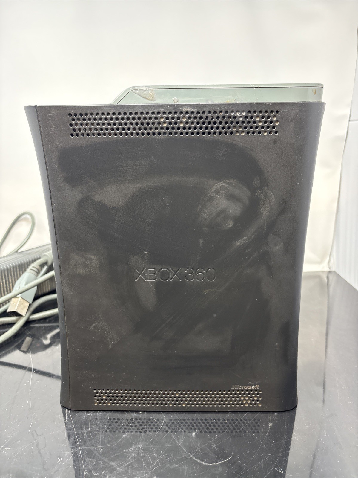Xbox 360 System Black Video Game Console Untested 120gb HDD