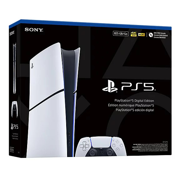 Sony PS5 Digital Edition Console – White – 825GB Brand New