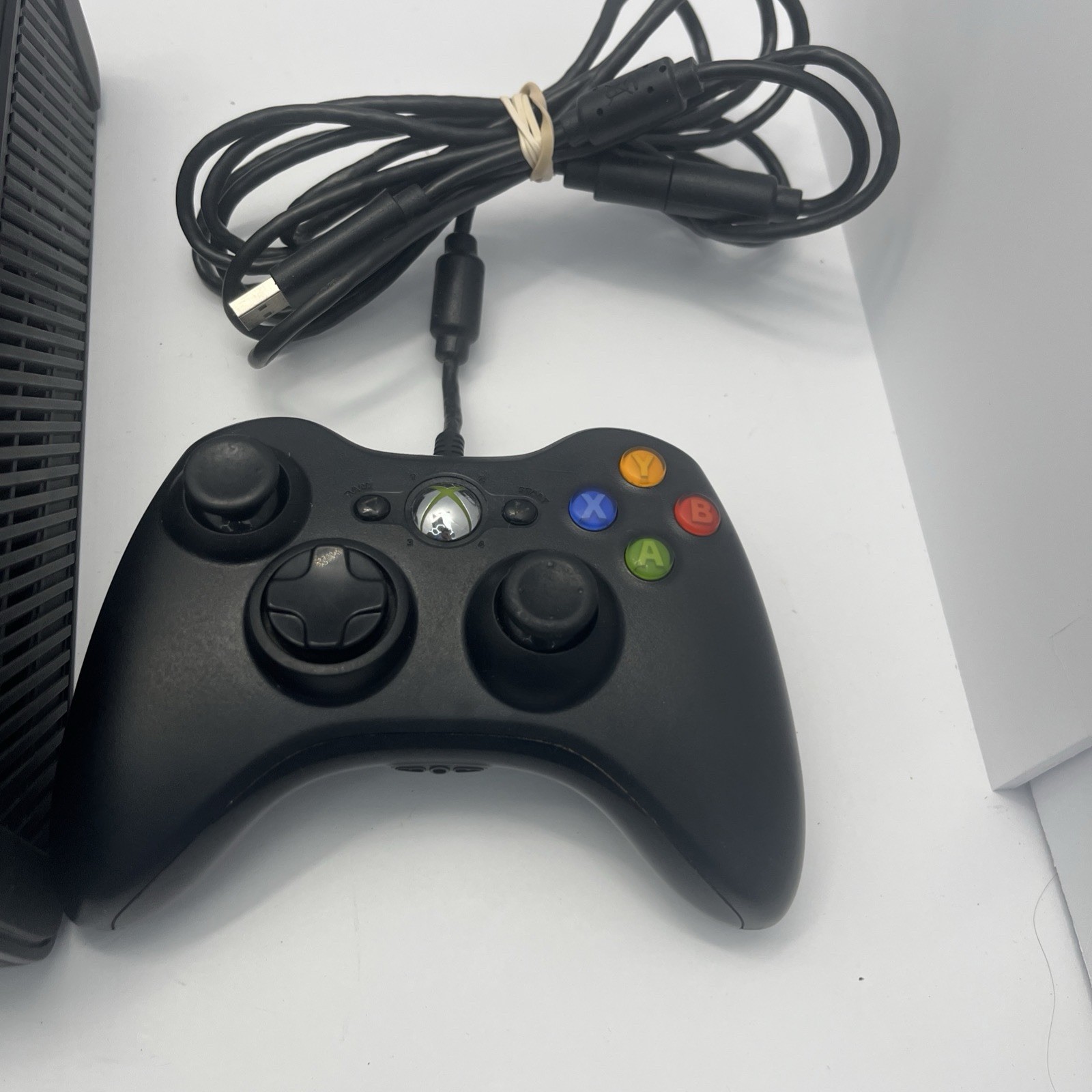 Microsoft Xbox 360 E Console OEM Controller Power Cord HDMI. Tested