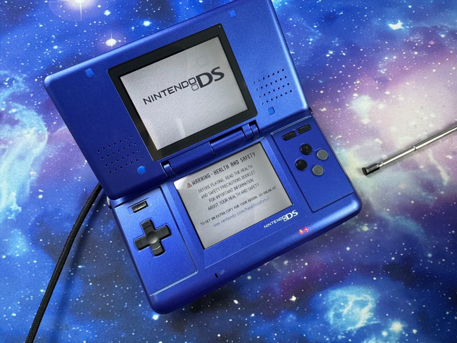 LOOPY USB-C INBUILT CAPTURE CARD Blue Pokemon Kyogr Original Nintendo DS Console