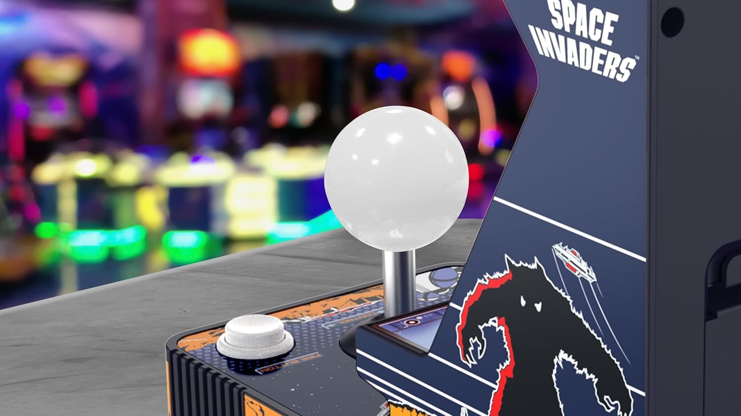My Arcade Space Invaders Joystick Player: Official 3in1 Retro Gaming Console