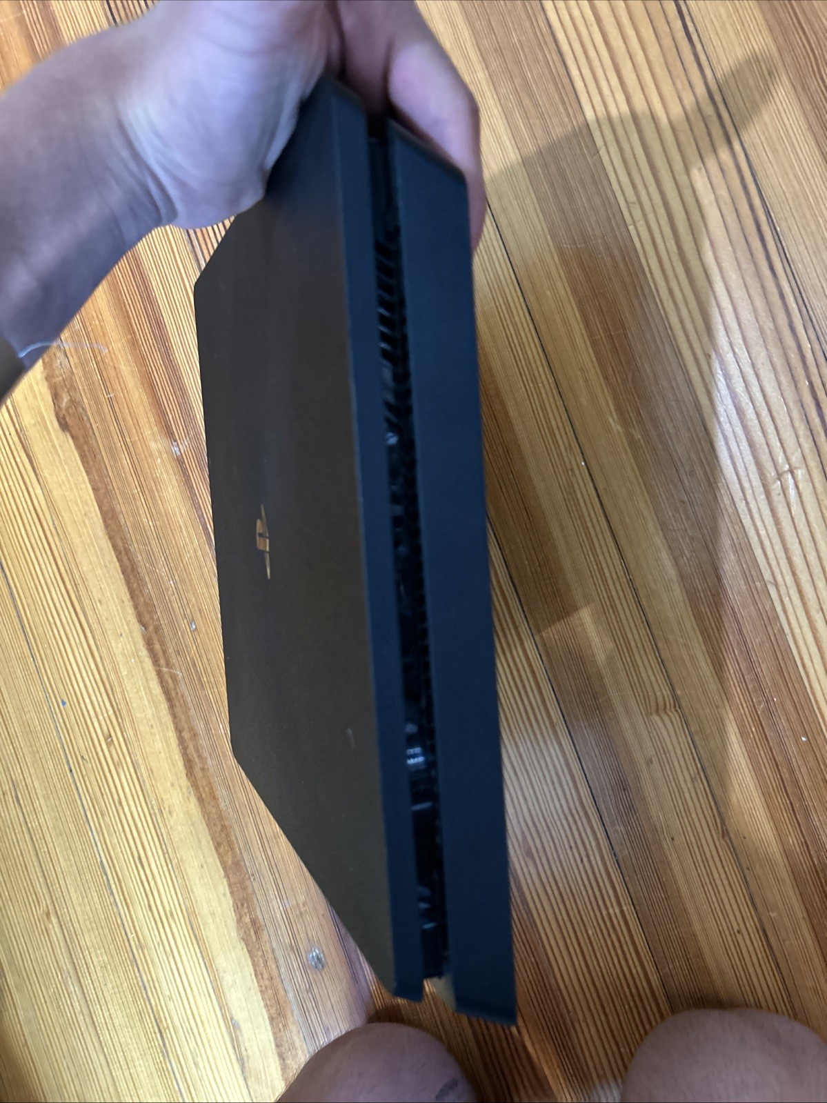 PS4 Slim Black Console Pre-owned Includes Power Cord And HDMI Cord