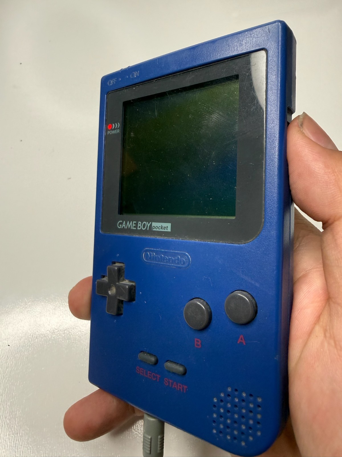 Nintendo Game Boy Pocket MGB-001 Blue Handheld Console Tested and Working