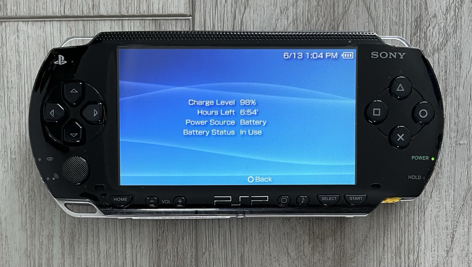 Sony PSP-1001 Handheld Console System Portable Does Not Read UMD