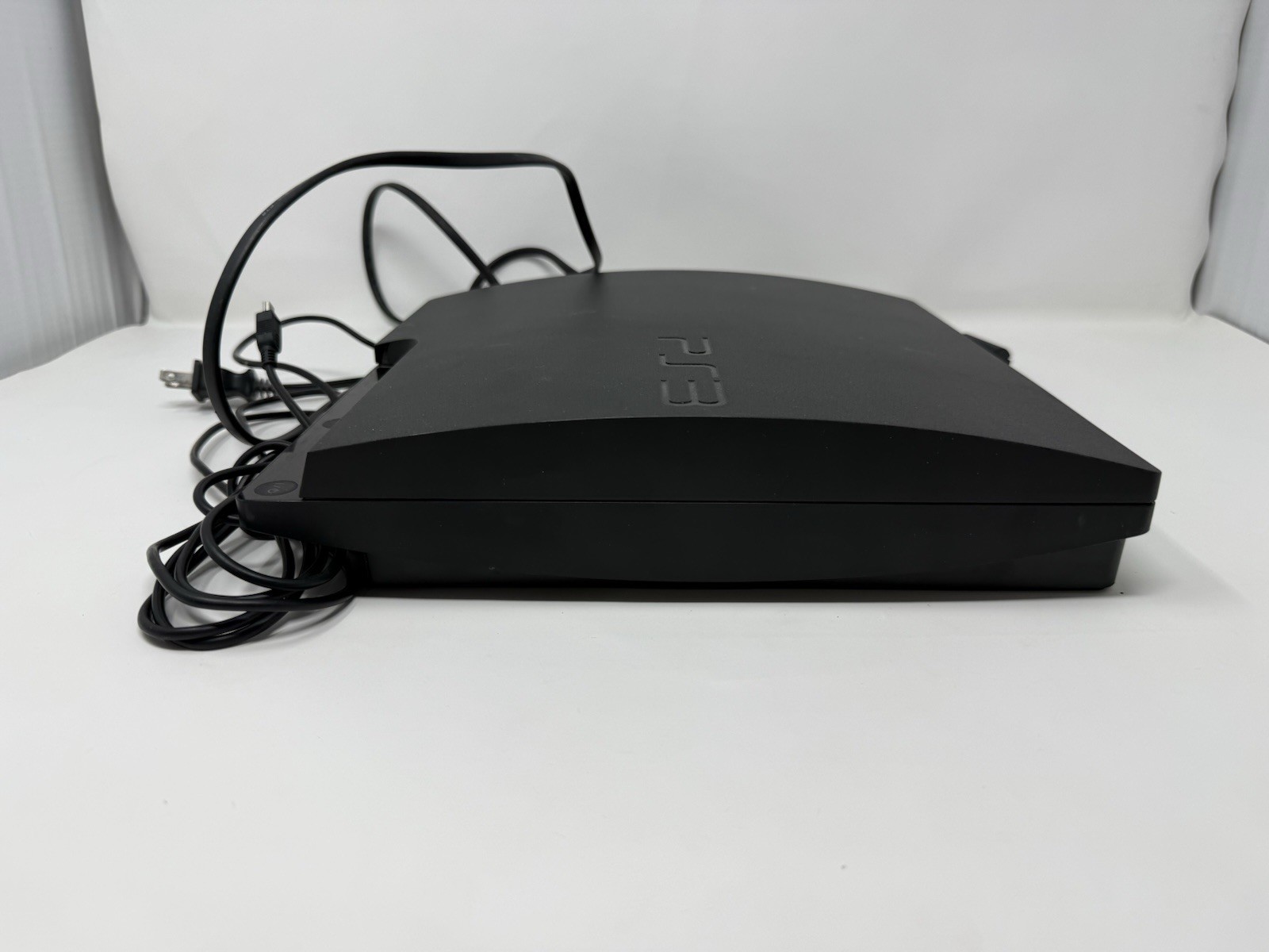 Sony PlayStation 3 PS3 Slim CECH-3001B Console Cords 320 GB Tested And Working
